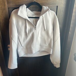 Lululemon Athletica gray softstre zip up